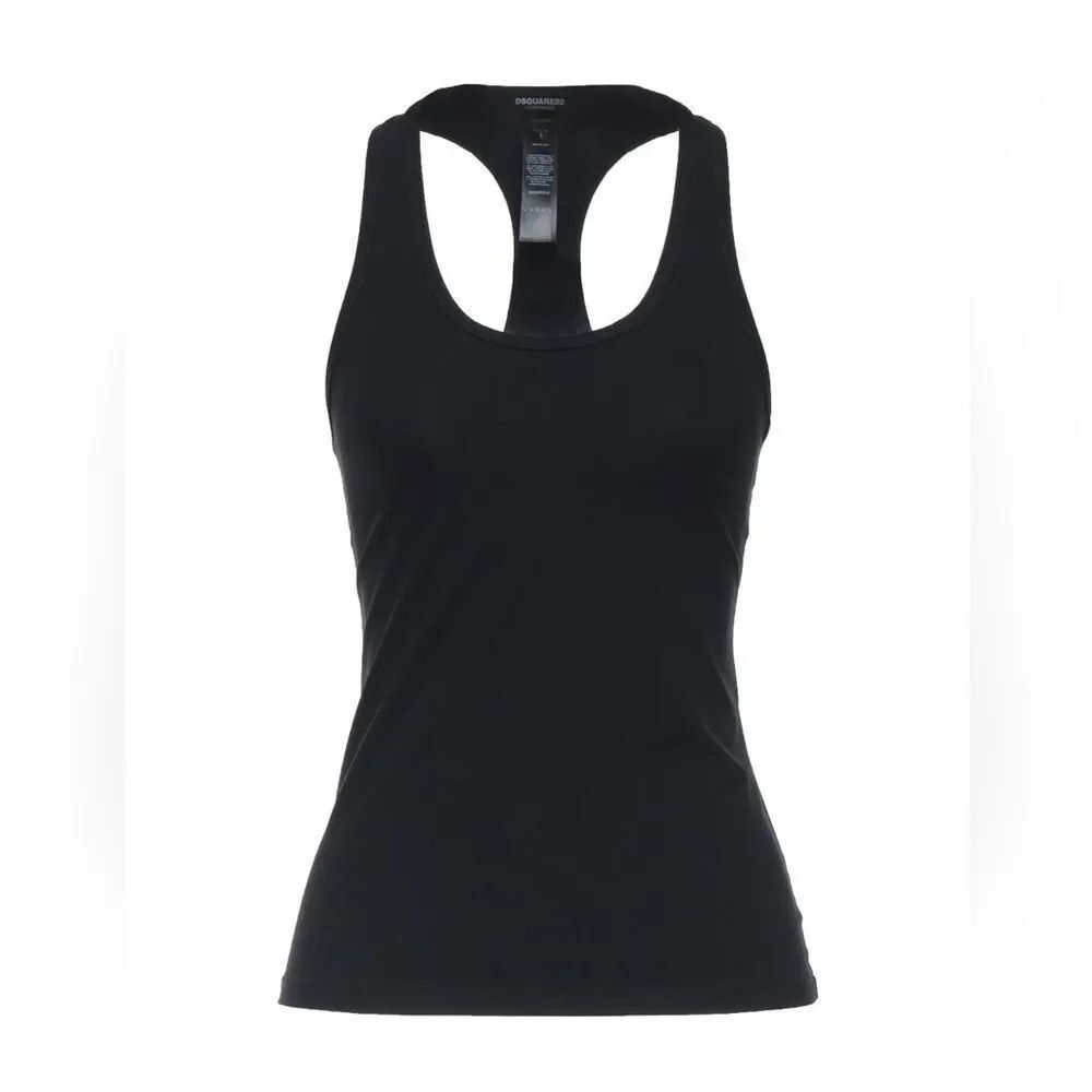 DSQUARED2 Underwear Women’s Black Tank Top Size M